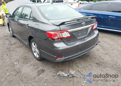 2012 Toyota Corolla S z USA, uszkodzony, nr VIN 5YFBU4EE5CP071911